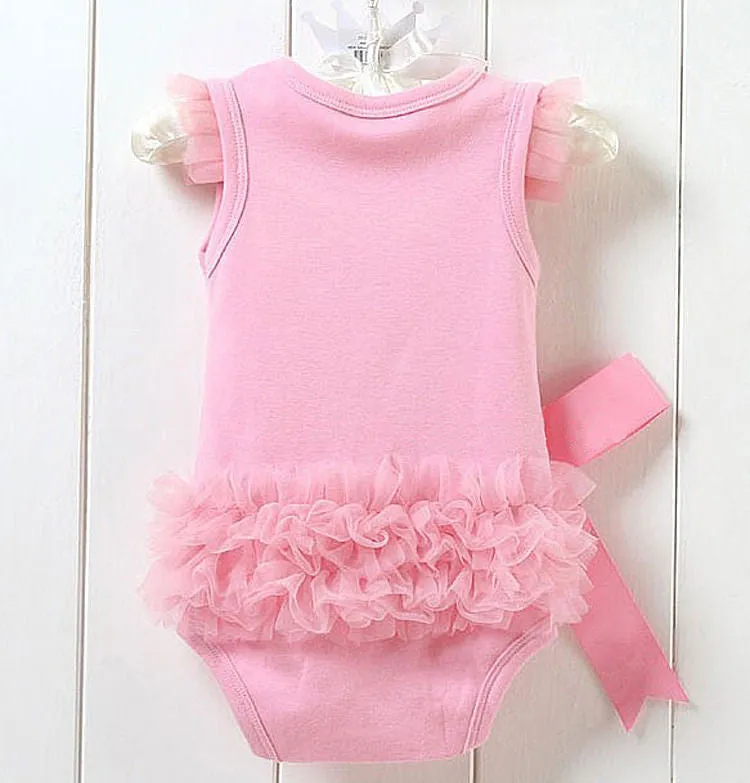 Baby Girls Princess Cotton Bodysuit