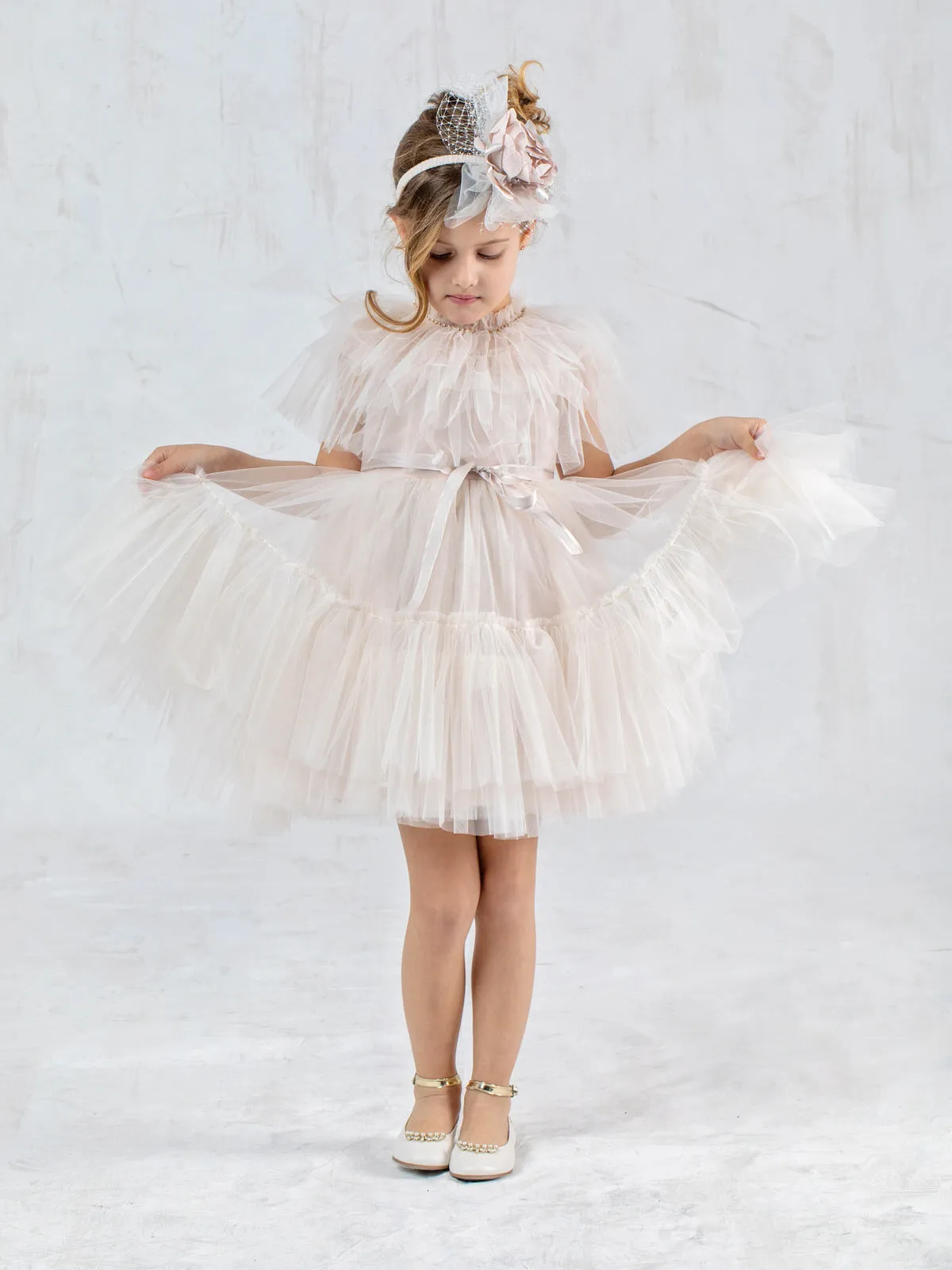Girl's Romantic tulle dress - KALINA