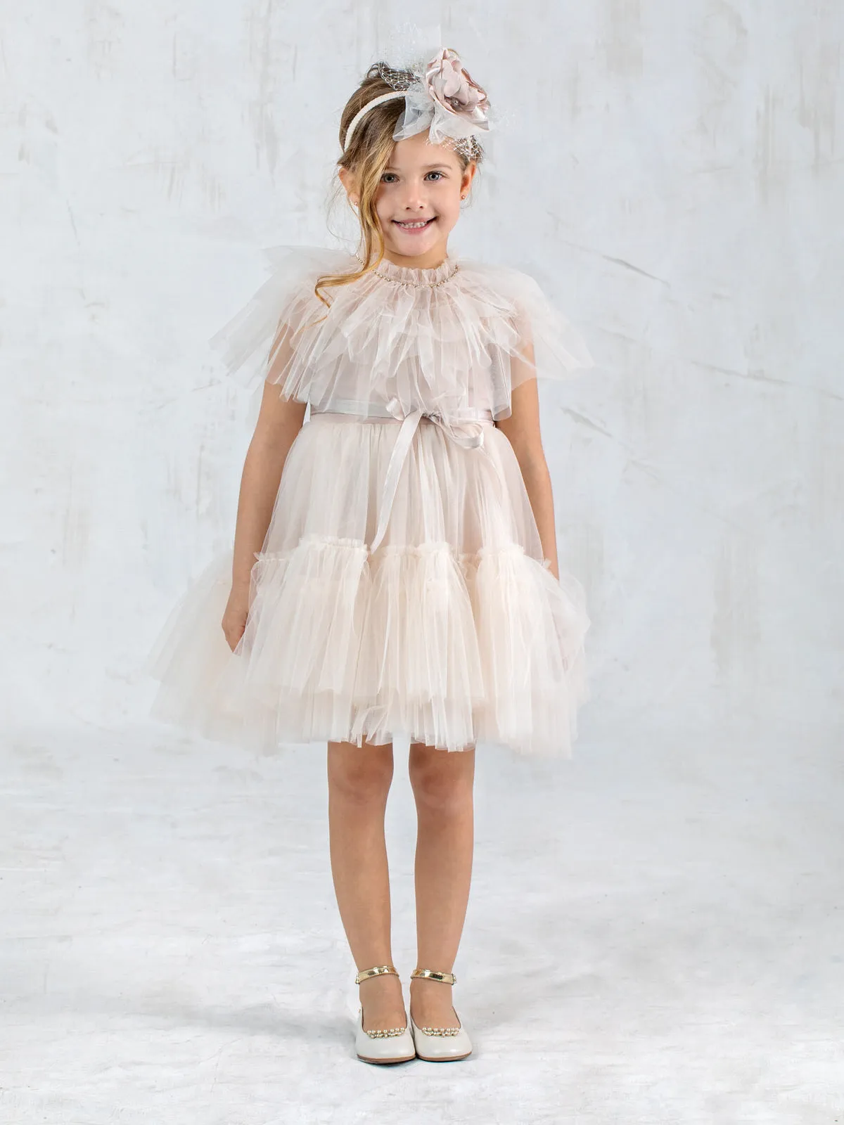 Girl's Romantic tulle dress - KALINA