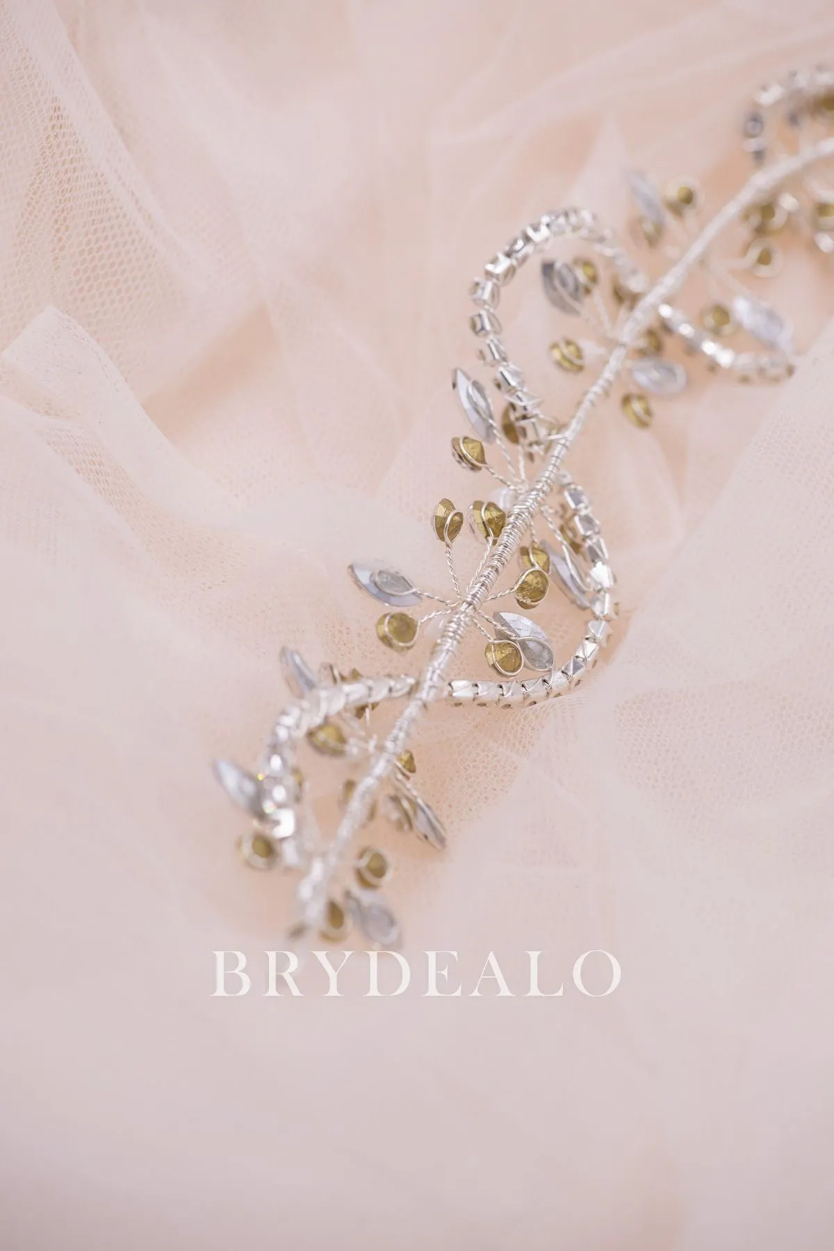Glamorous Axial Symmetrical Rhinestones Headband