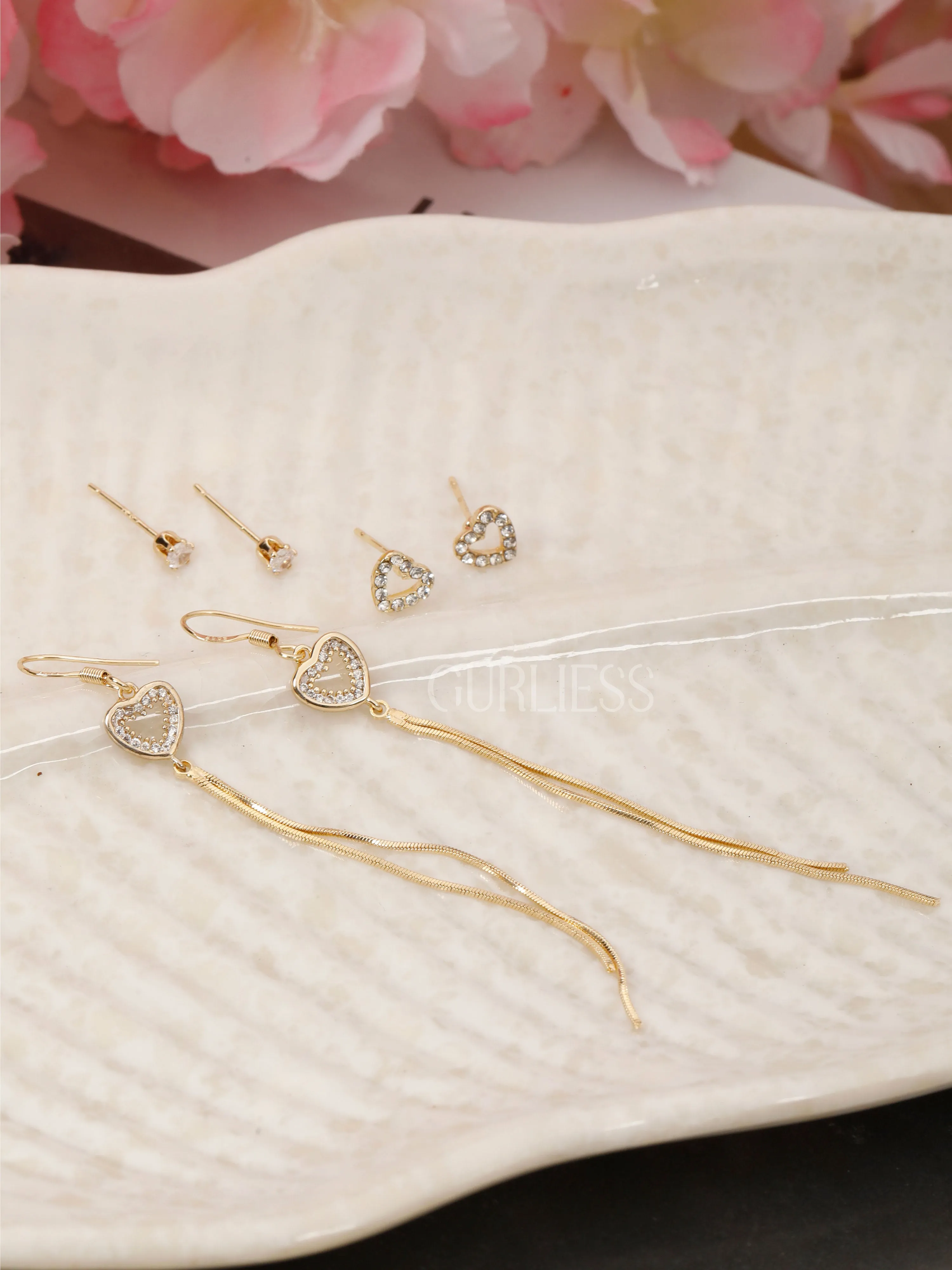 Romantic Rhapsody Earring Combo
