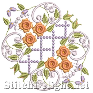 SD0704 Romantic Heirloom Roses 2